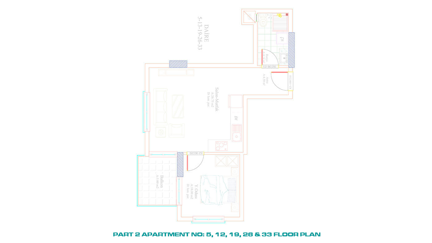Affordable Apartments in Alanya Avsallar within Proximity to the Beach - 60769