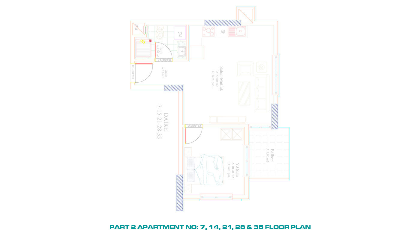 Affordable Apartments in Alanya Avsallar within Proximity to the Beach - 60771