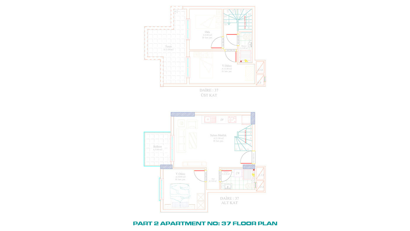 Affordable Apartments in Alanya Avsallar within Proximity to the Beach - 60773