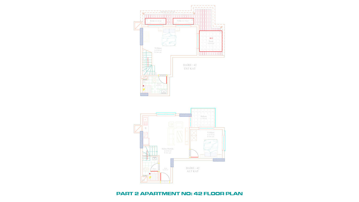 Affordable Apartments in Alanya Avsallar within Proximity to the Beach - 60778