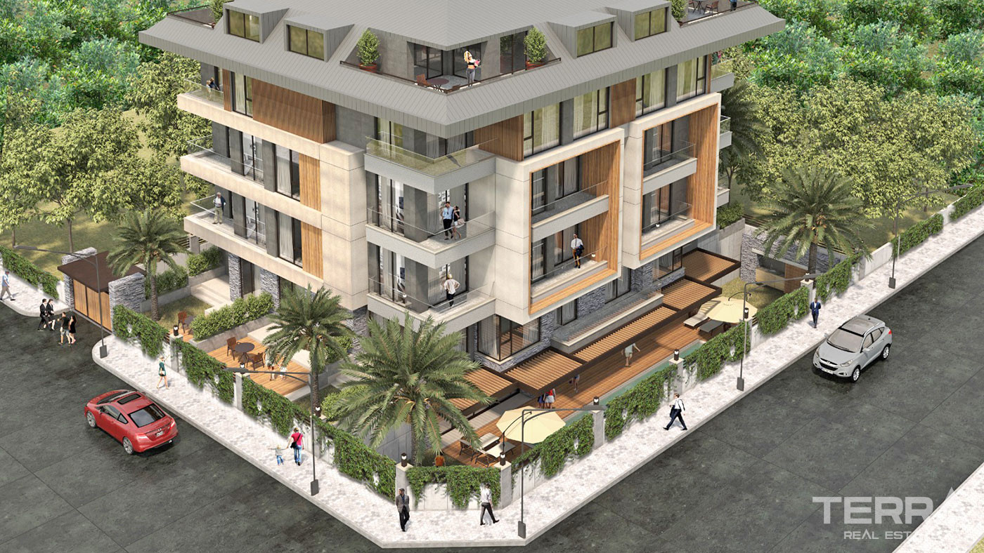 New Luxury Apartments in Alanya Oba with High-Quality Features - 60727