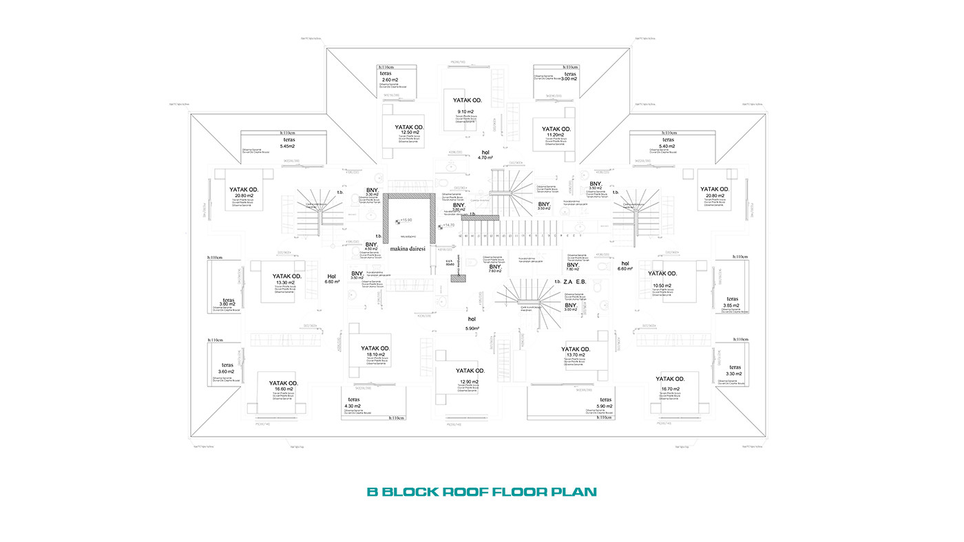 Spacious Central Apartments in Alanya with High Investment Potential - 61028