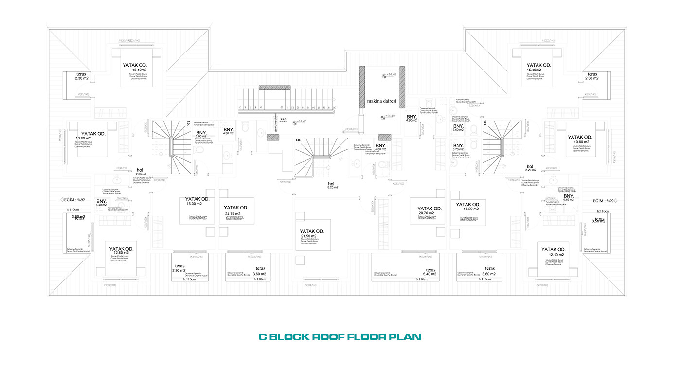 Spacious Central Apartments in Alanya with High Investment Potential - 61032