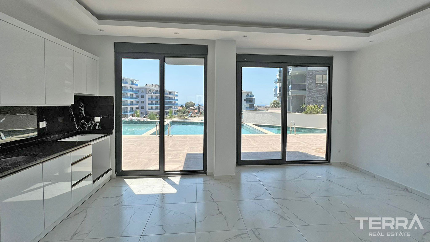Alanya, Kargıcak'ta Sahile Yakın Deniz Manzaralı Daireler - 103994