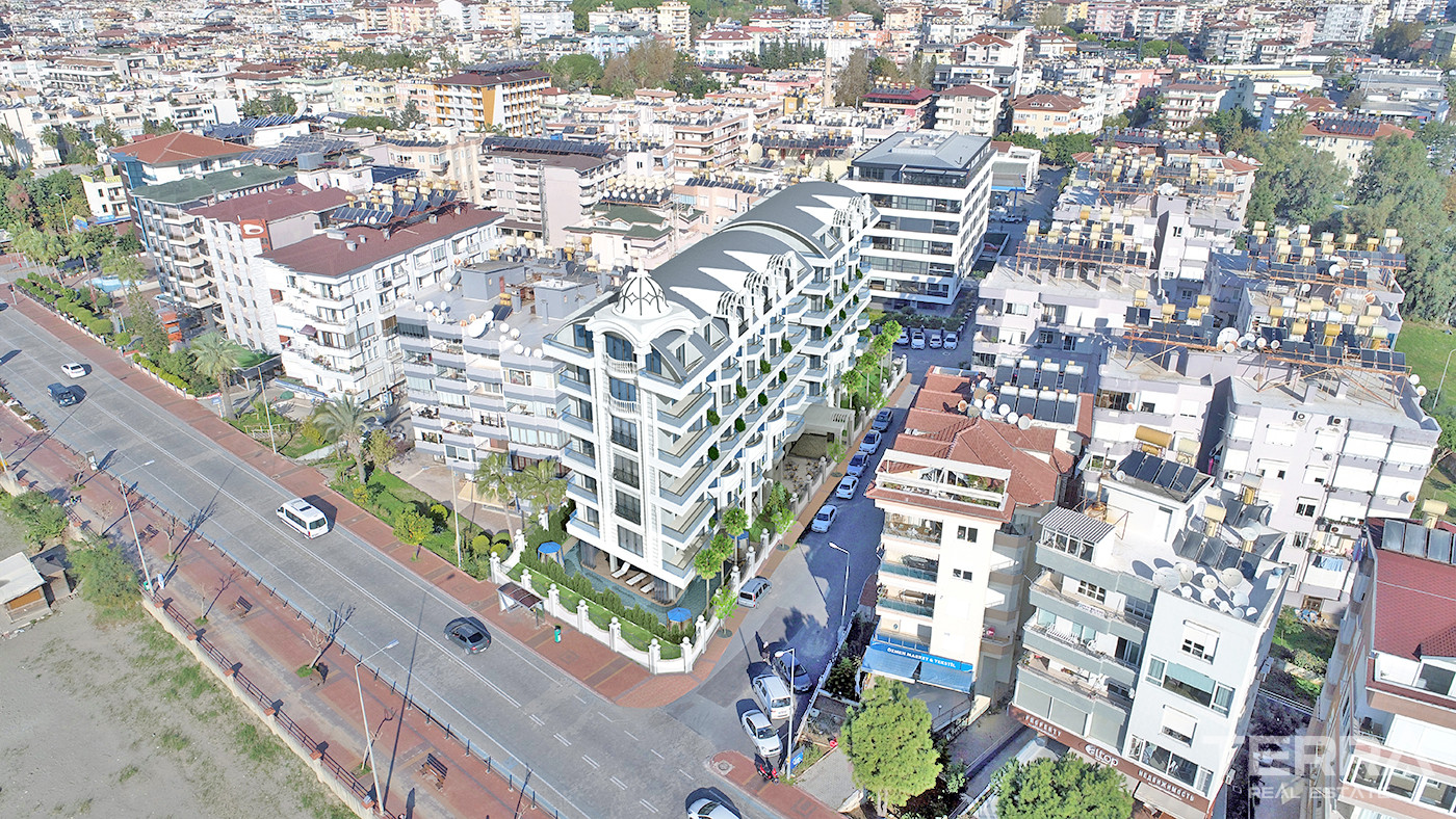 Seafront Apartments in Alanya Center with 5-Star Hotel Concept - 61076