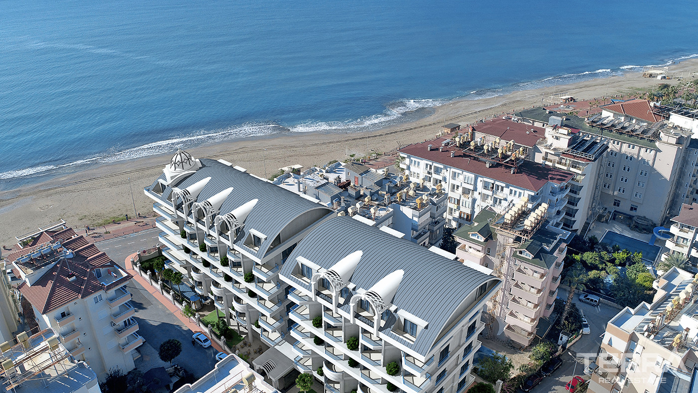 Seafront Apartments in Alanya Center with 5-Star Hotel Concept - 61077