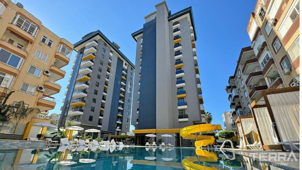 Exclusive Apartments in Alanya Mahmutlar 120 m to the Beach
