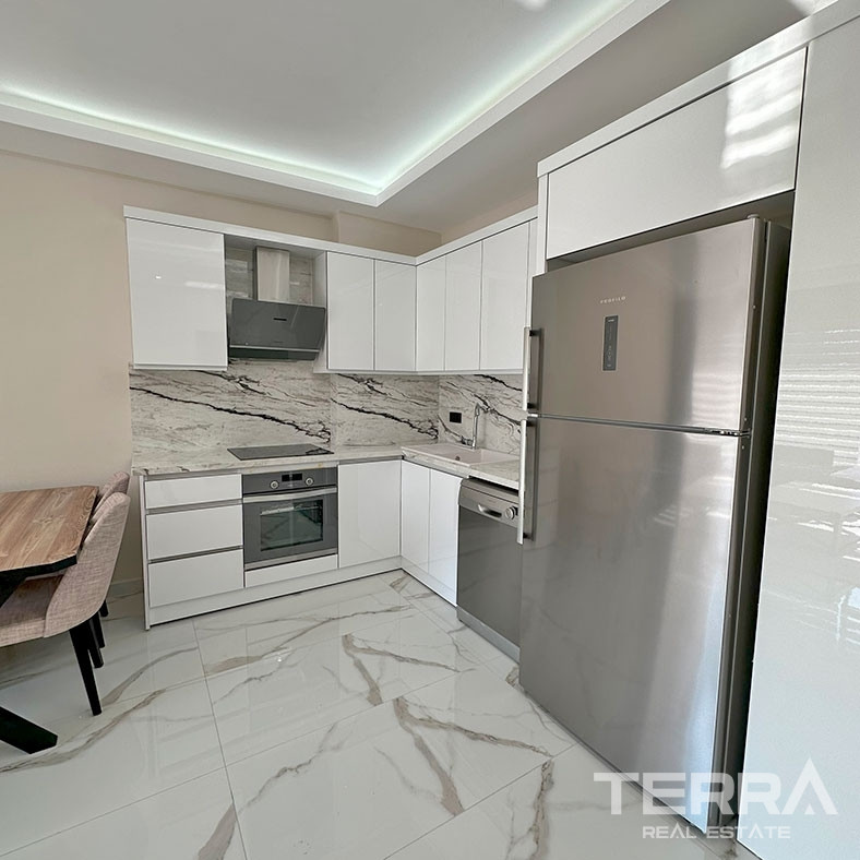 Alanya Apartments with Luxury Amenities and Wide Balconies in Kargıcak - 99314