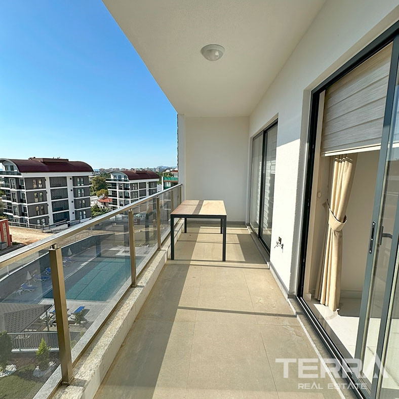Alanya Apartments with Luxury Amenities and Wide Balconies in Kargıcak - 99317