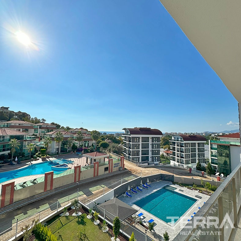 Alanya Apartments with Luxury Amenities and Wide Balconies in Kargıcak - 99318