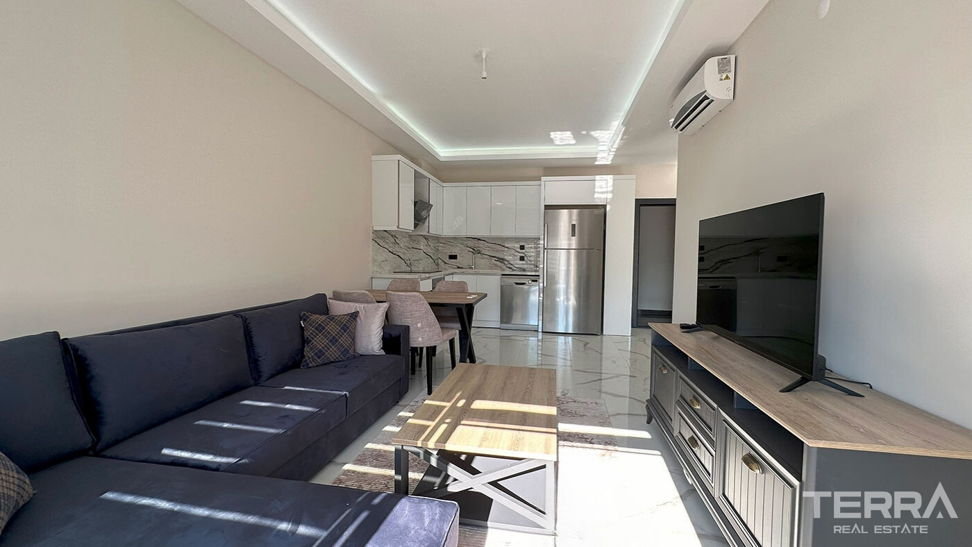 Alanya Apartments with Luxury Amenities and Wide Balconies in Kargıcak - 99324