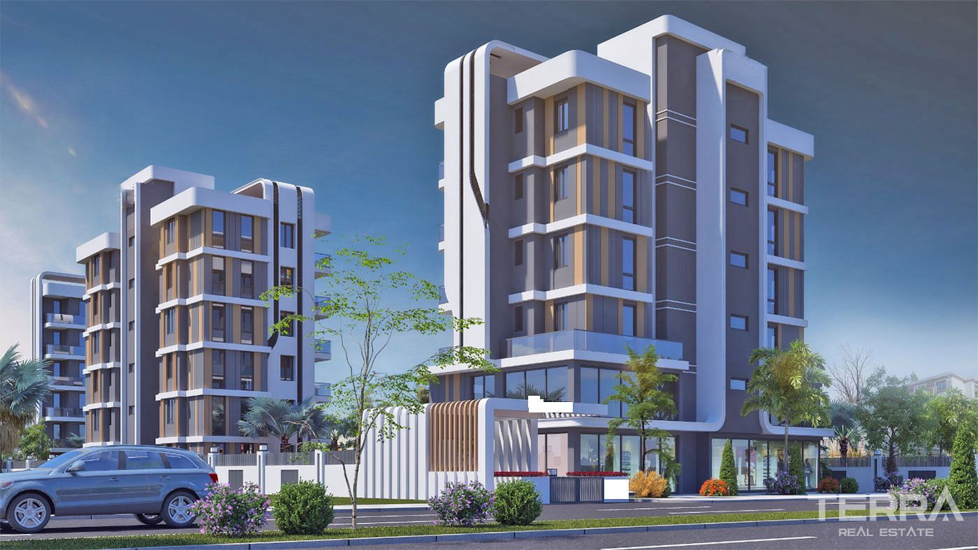 Luxury Apartments with High Investment Potential in Antalya Aksu - 61561