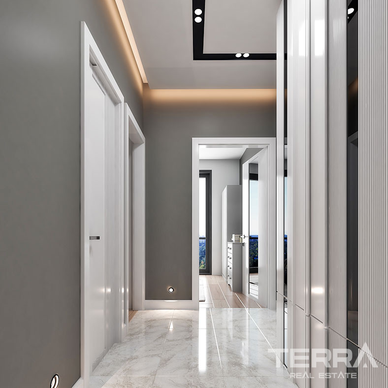 Luxury Apartments with High Investment Potential in Antalya Aksu - 61584