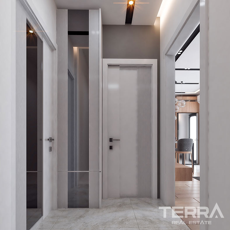 Luxury Apartments with High Investment Potential in Antalya Aksu - 61593