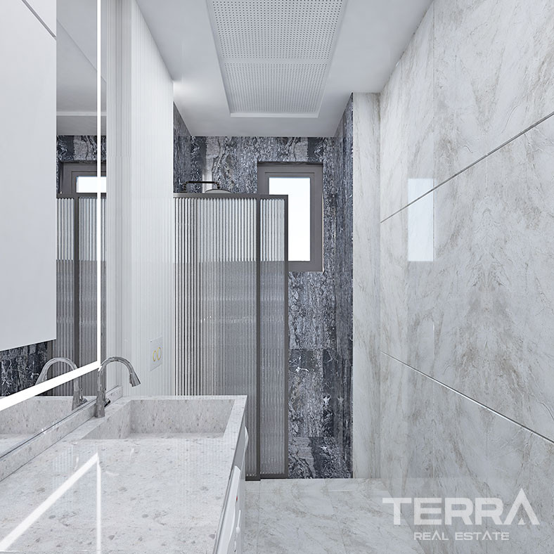 Luxury Apartments with High Investment Potential in Antalya Aksu - 61598