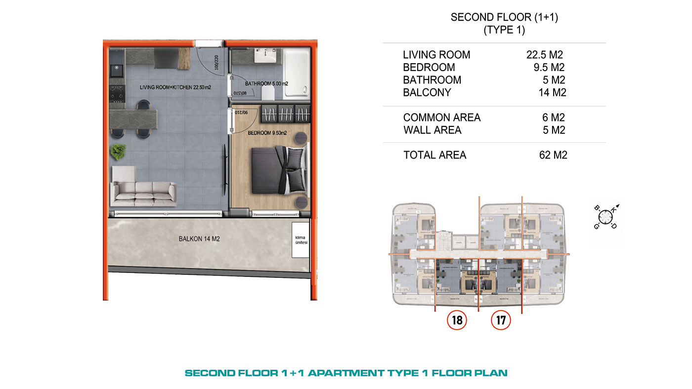 Luxury Apartments in a Modern Complex with Activities in Alanya, Oba - 61761
