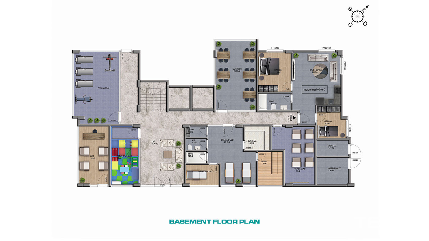Luxury Apartments in a Modern Complex with Activities in Alanya, Oba - 61771
