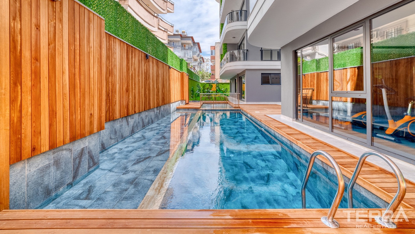 Luxury Apartments in a Modern Complex with Activities in Alanya, Oba - 101346