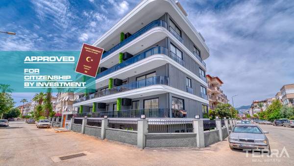 Luxury Apartments in a Modern Complex with Activities in Alanya, Oba