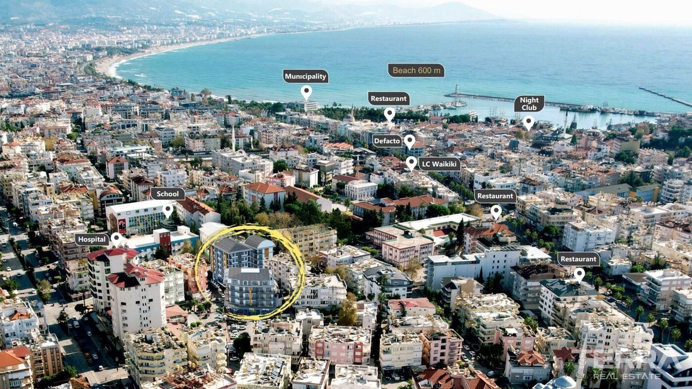 Elite City 2 Apartments in Alanya with Luxury Amenities - 99468