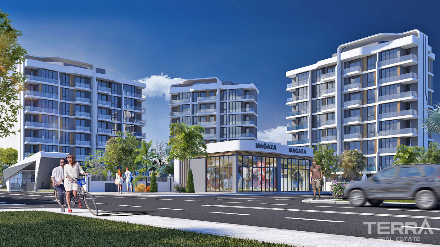 Appartements à Vendre à Antalya Aksu Avec Espaces Collectifs - 61781