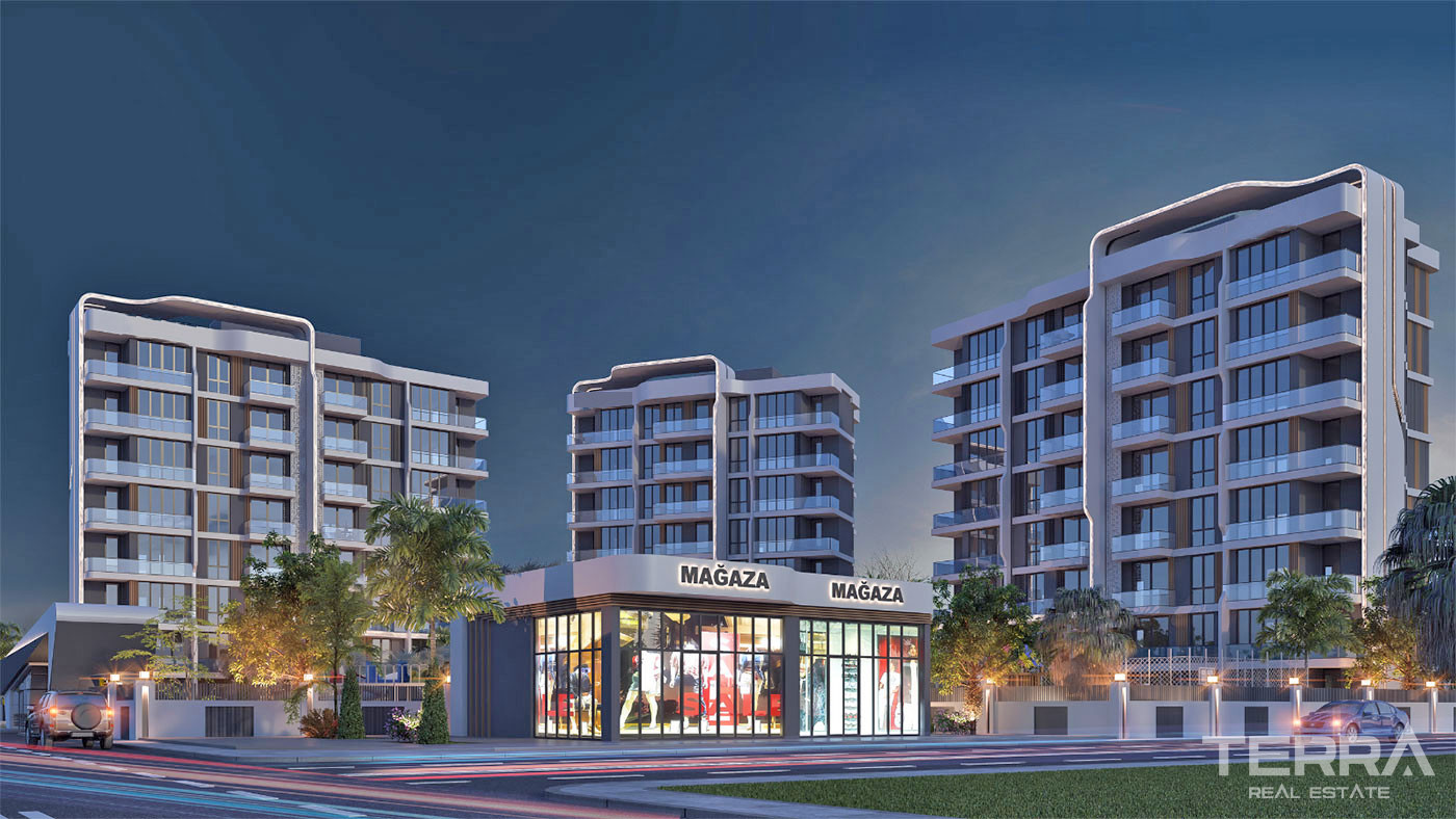 Appartements à Vendre à Antalya Aksu Avec Espaces Collectifs - 61782