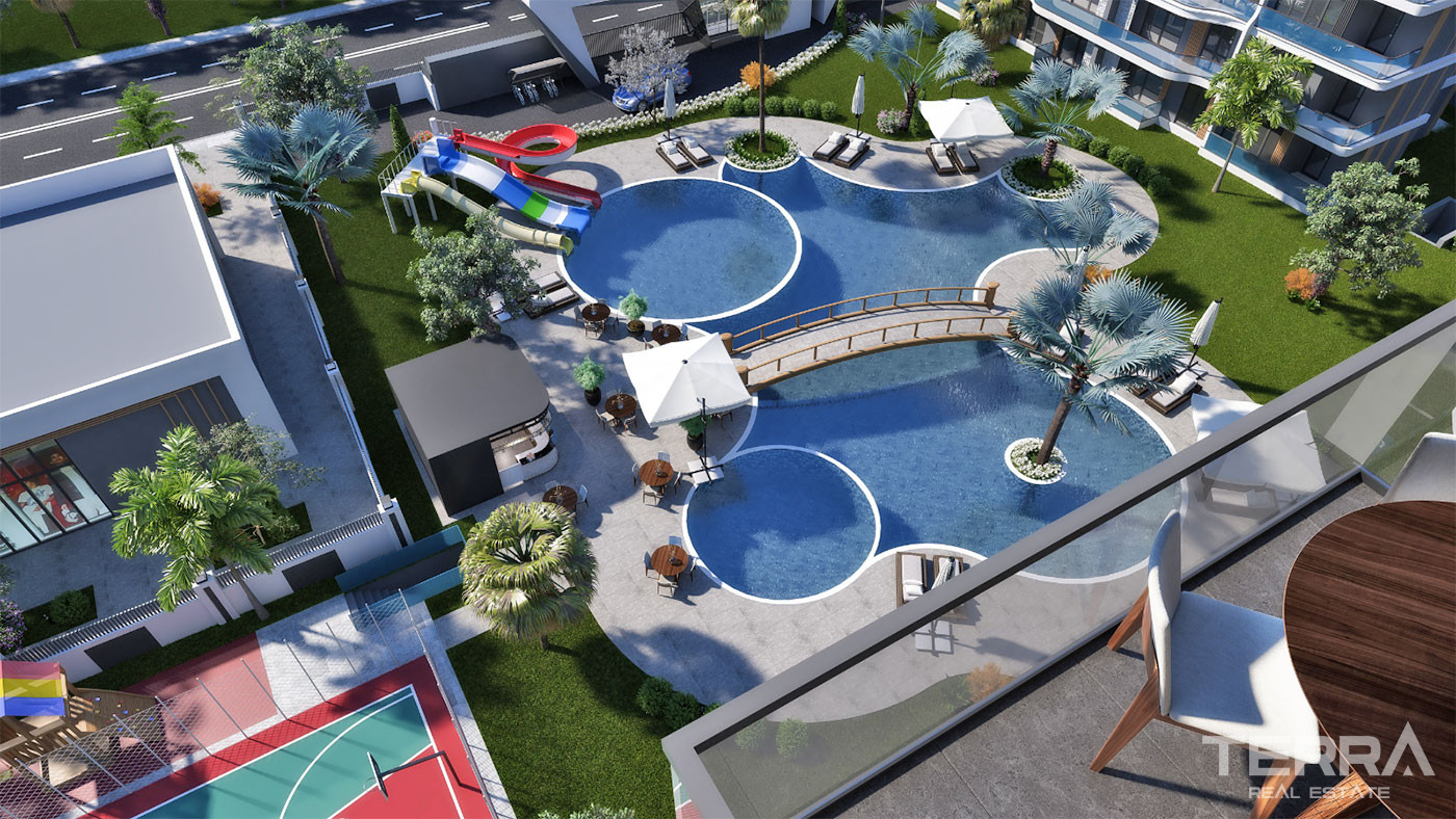 Appartements à Vendre à Antalya Aksu Avec Espaces Collectifs - 61783