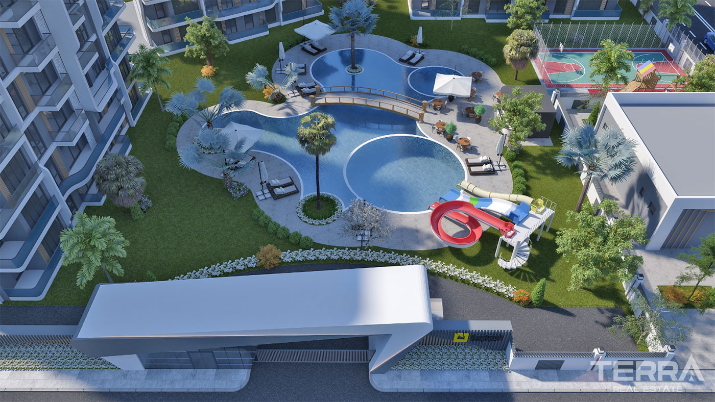Appartements à Vendre à Antalya Aksu Avec Espaces Collectifs - 61786