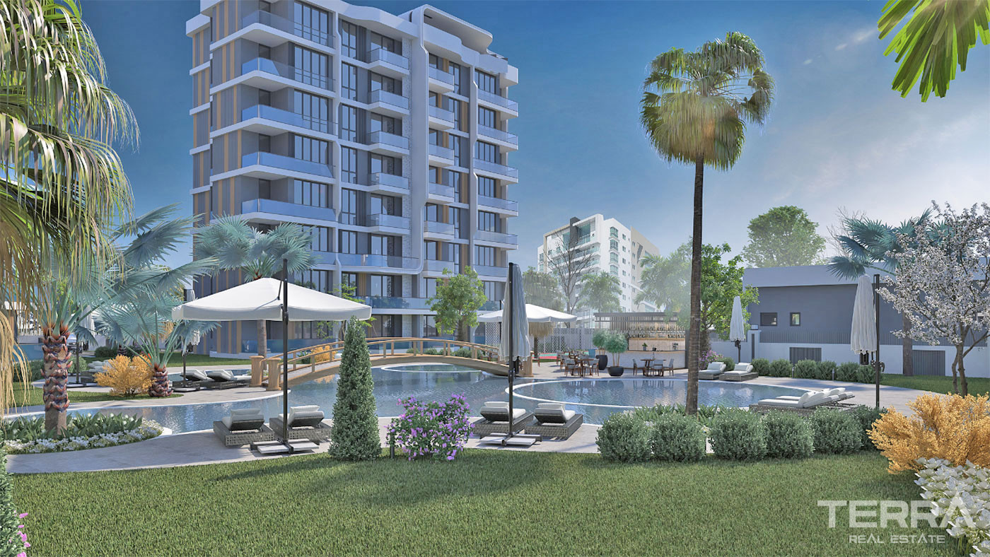Appartements à Vendre à Antalya Aksu Avec Espaces Collectifs - 61787