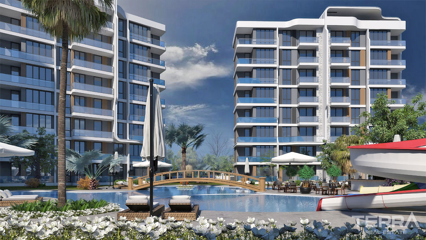 Appartements à Vendre à Antalya Aksu Avec Espaces Collectifs - 61792