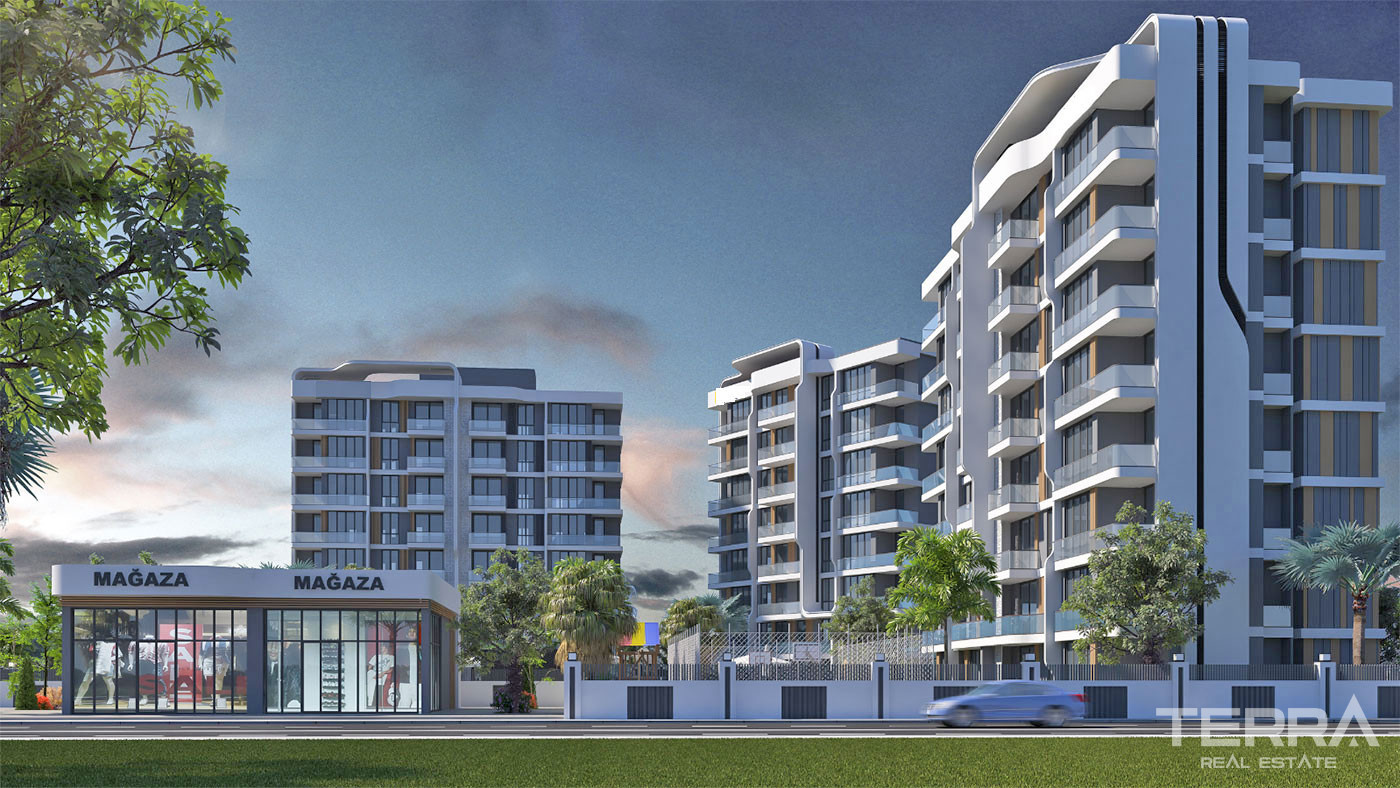 Appartements à Vendre à Antalya Aksu Avec Espaces Collectifs - 61793