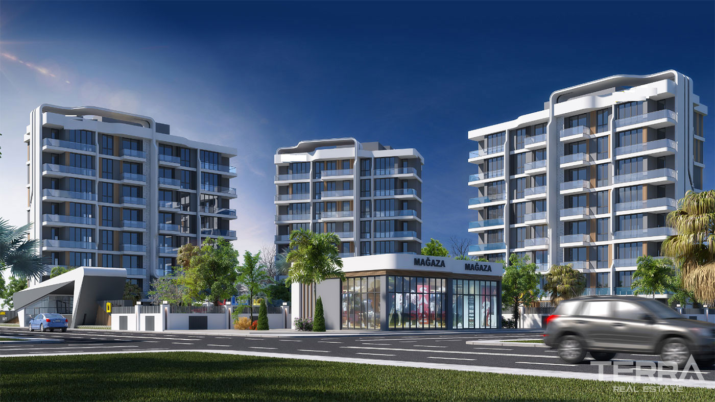 Appartements à Vendre à Antalya Aksu Avec Espaces Collectifs - 61795