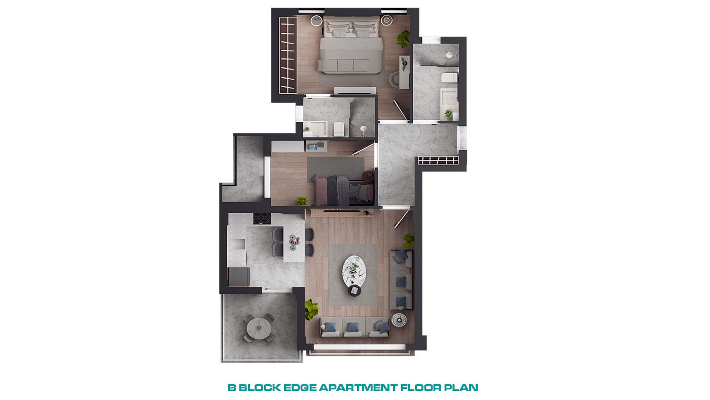 Appartements à Vendre à Antalya Aksu Avec Espaces Collectifs - 61804