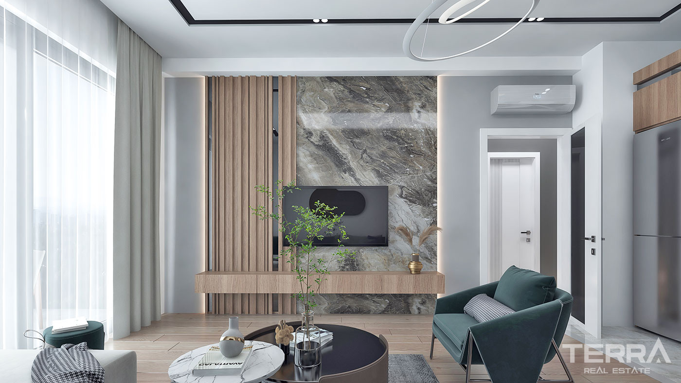 Appartements à Vendre à Antalya Aksu Avec Espaces Collectifs - 61832