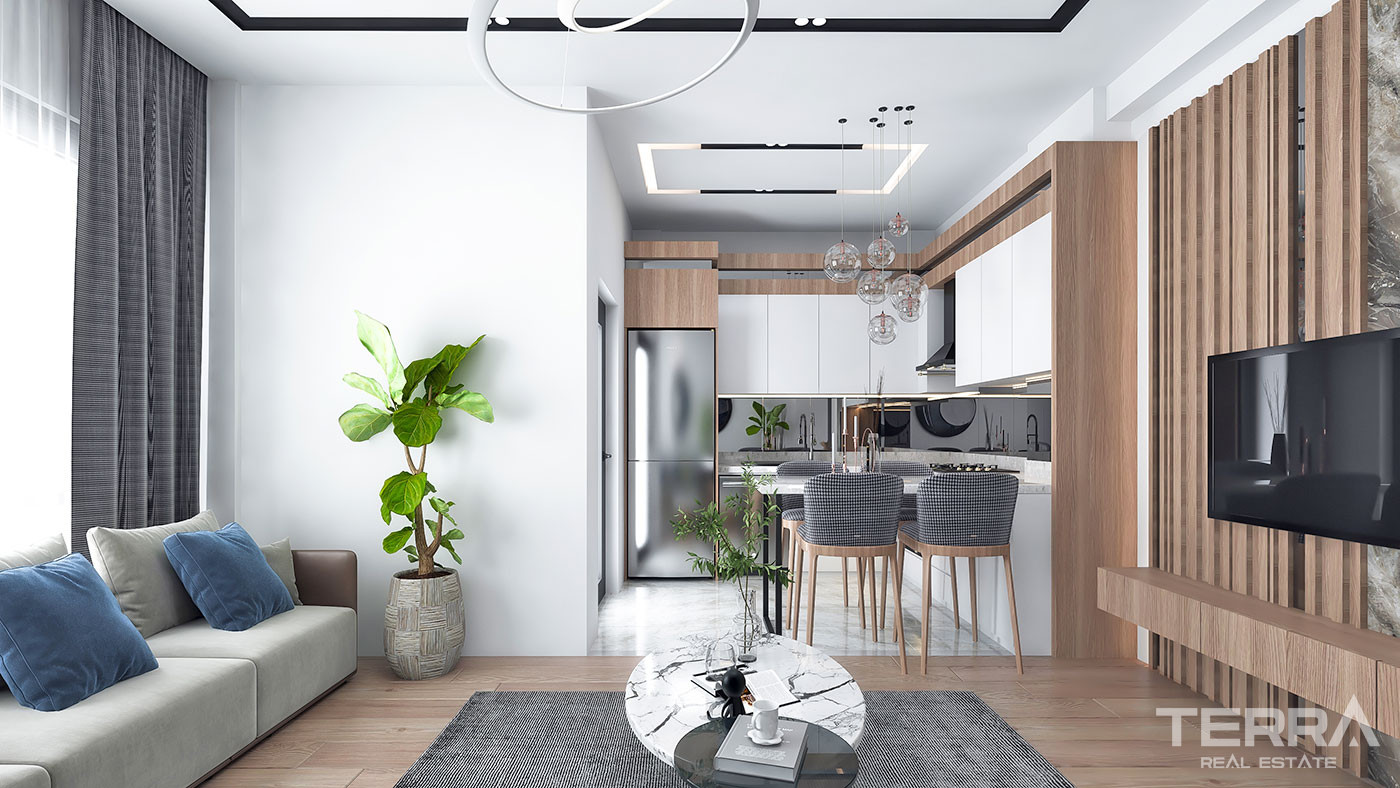 Appartements à Vendre à Antalya Aksu Avec Espaces Collectifs - 61836