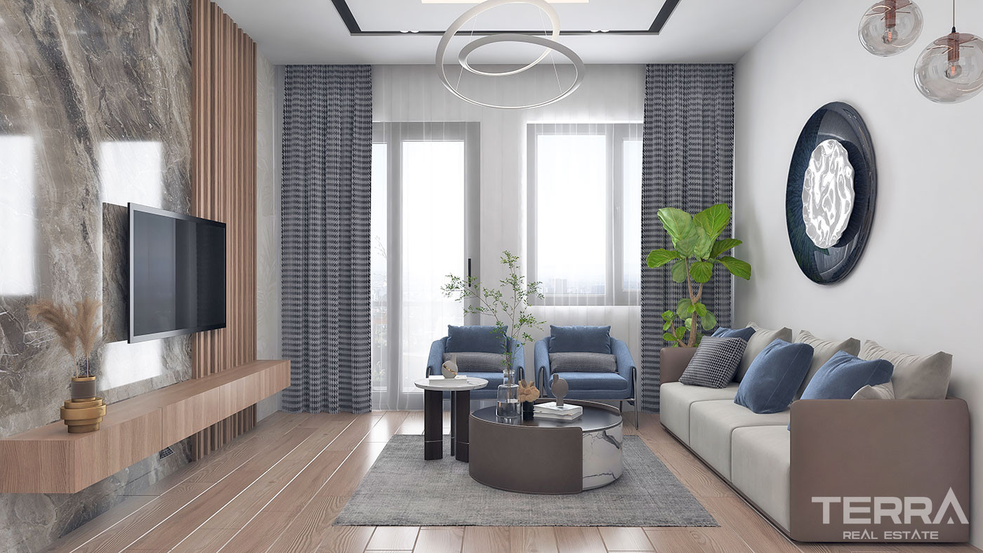 Appartements à Vendre à Antalya Aksu Avec Espaces Collectifs - 61837