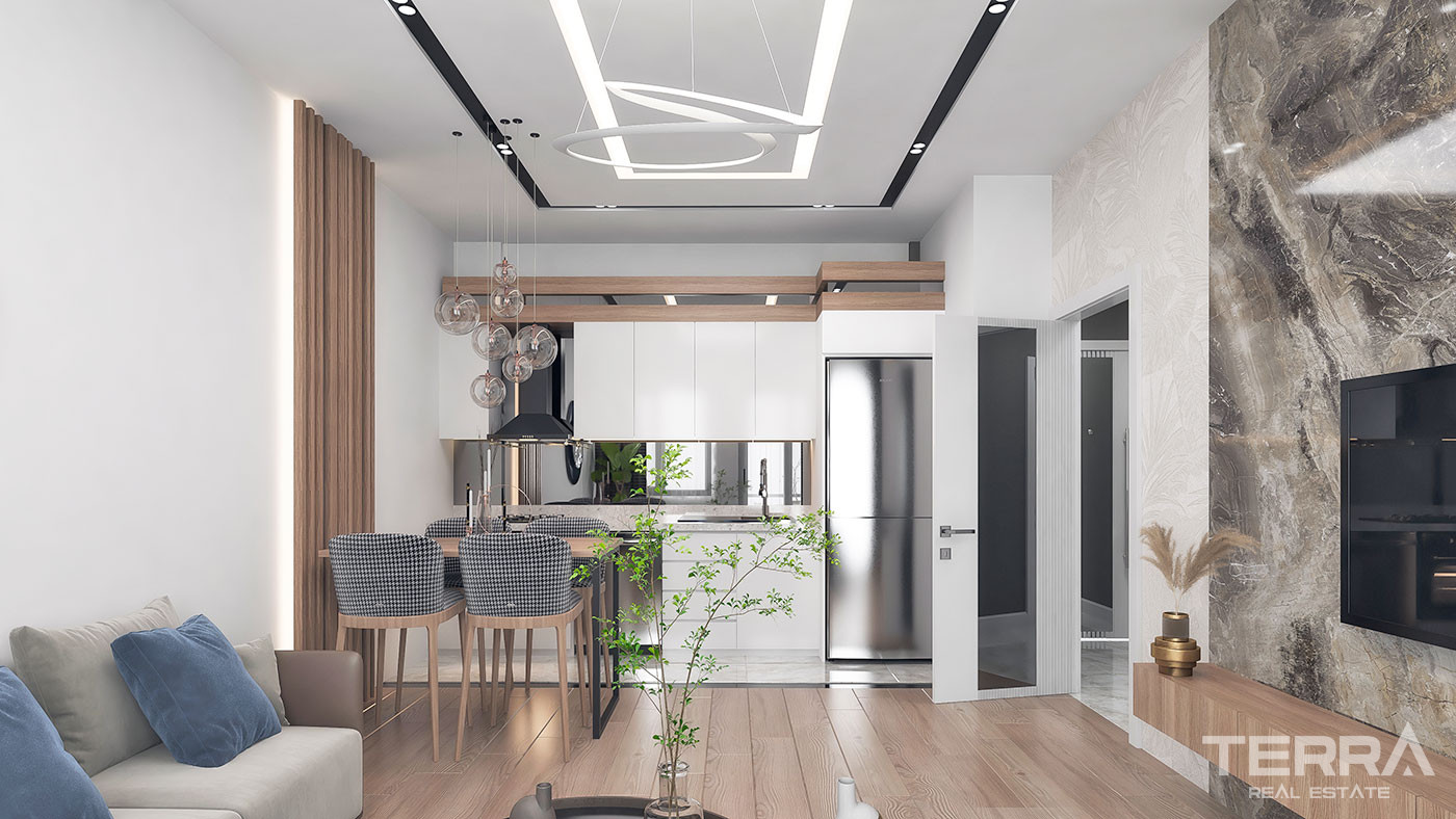 Appartements à Vendre à Antalya Aksu Avec Espaces Collectifs - 61838