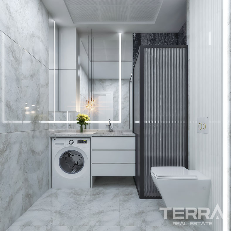 Appartements à Vendre à Antalya Aksu Avec Espaces Collectifs - 61841