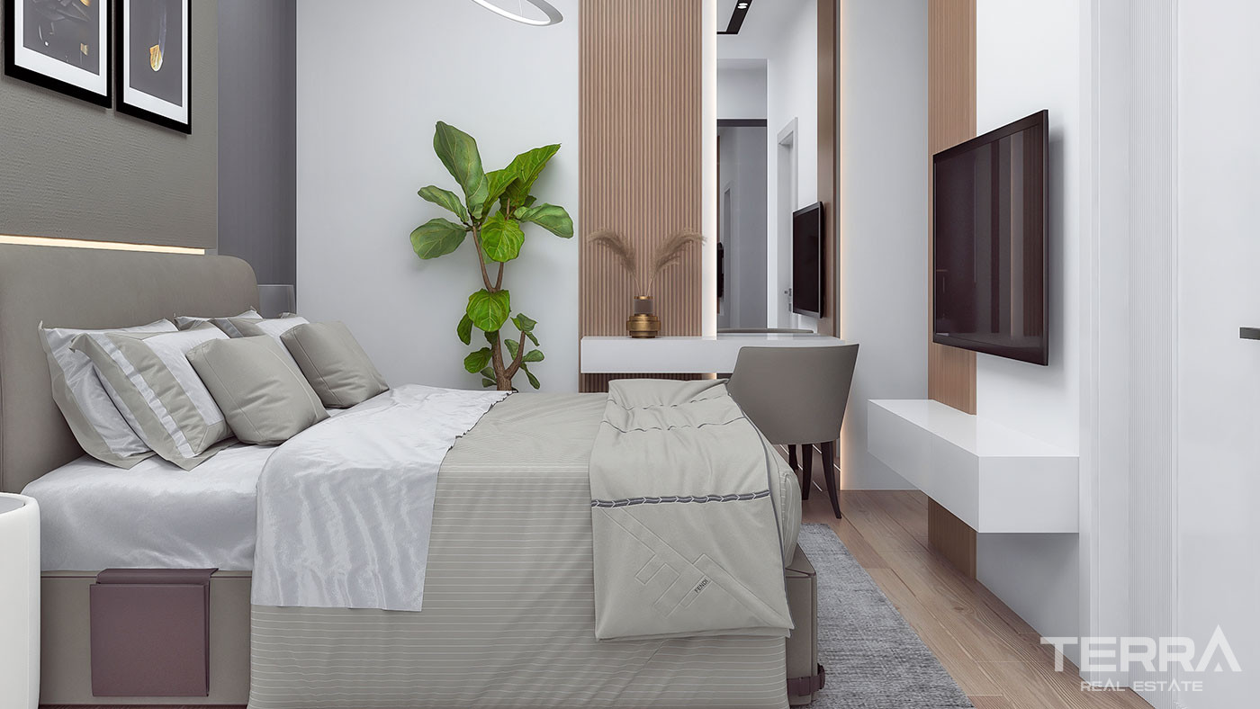Appartements à Vendre à Antalya Aksu Avec Espaces Collectifs - 61846
