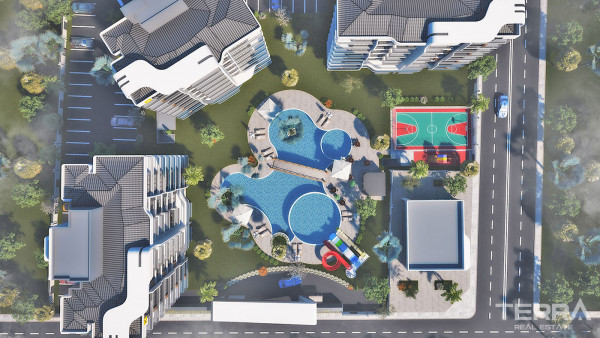 Apartamenty w Antalyi Aksu w pobliżu lotniska i plaży Lara