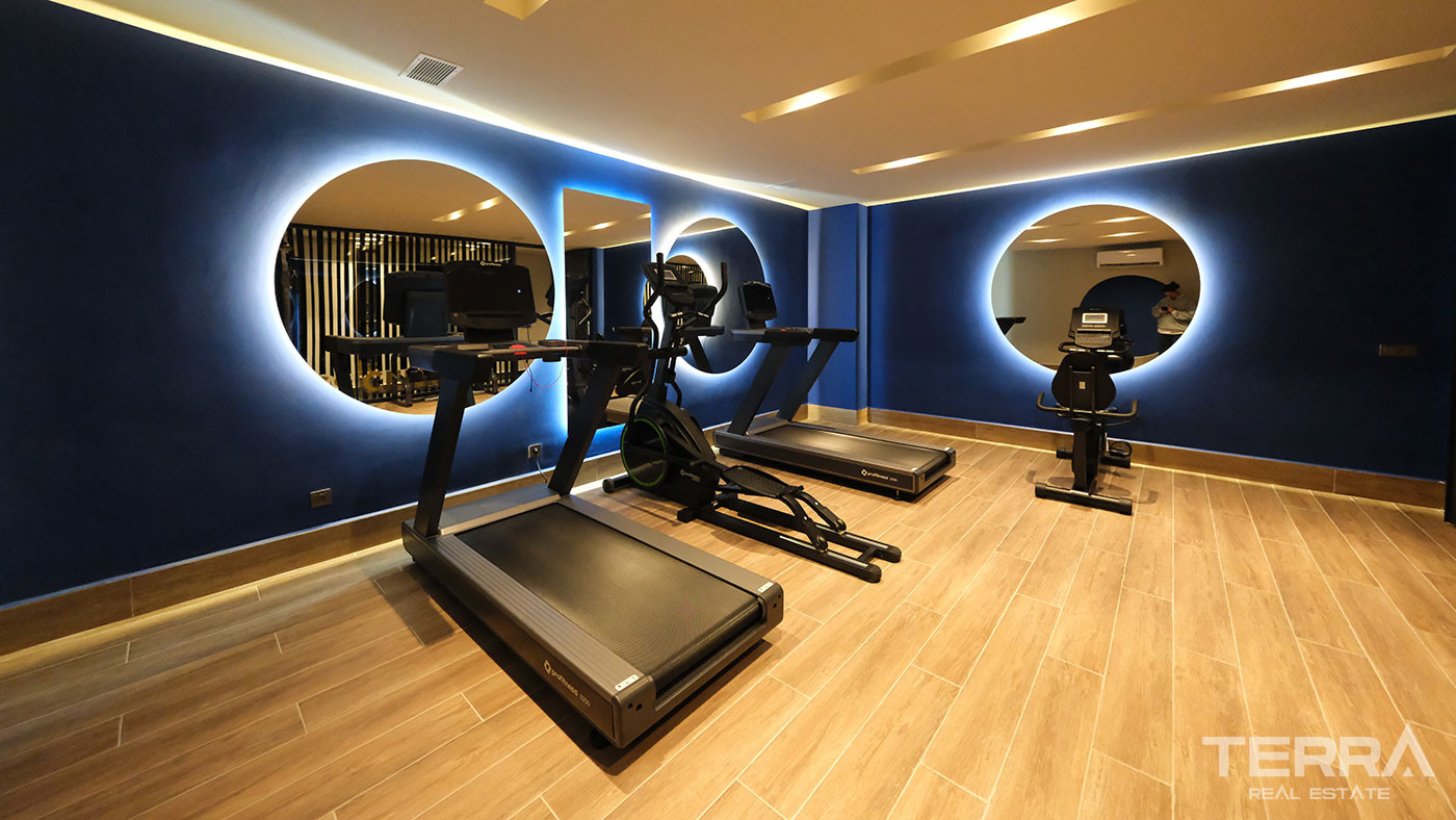 Luxury Apartments in Alanya within an Elite Complex 350 to the Beach - 100377