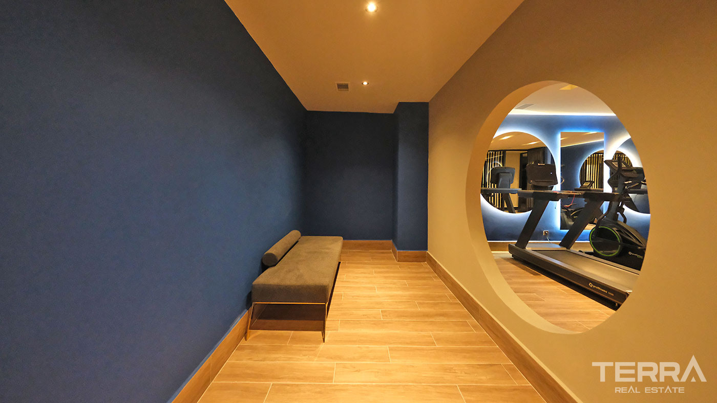 Luxury Apartments in Alanya within an Elite Complex 350 to the Beach - 100378