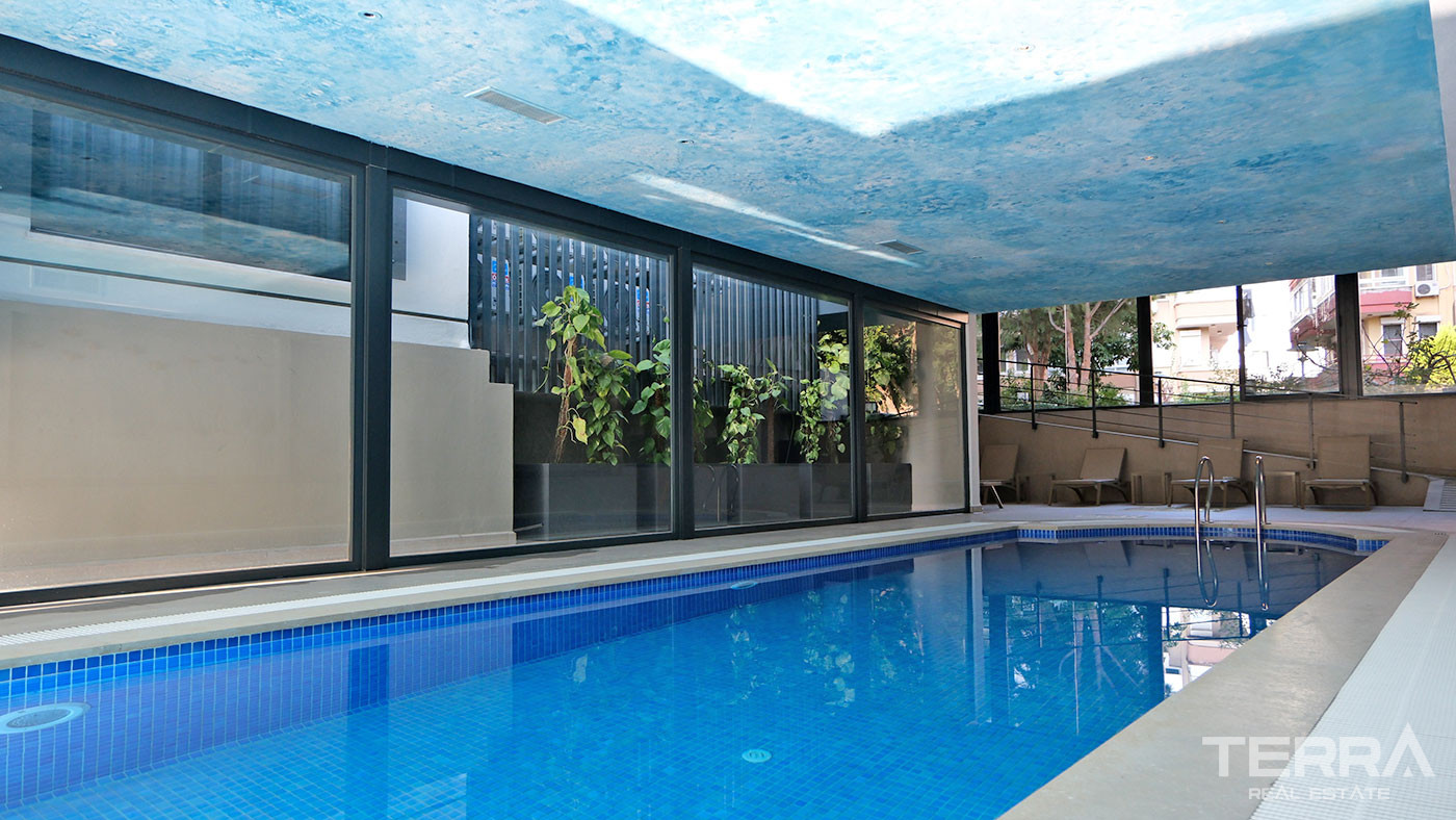 Luxury Apartments in Alanya within an Elite Complex 350 to the Beach - 100382