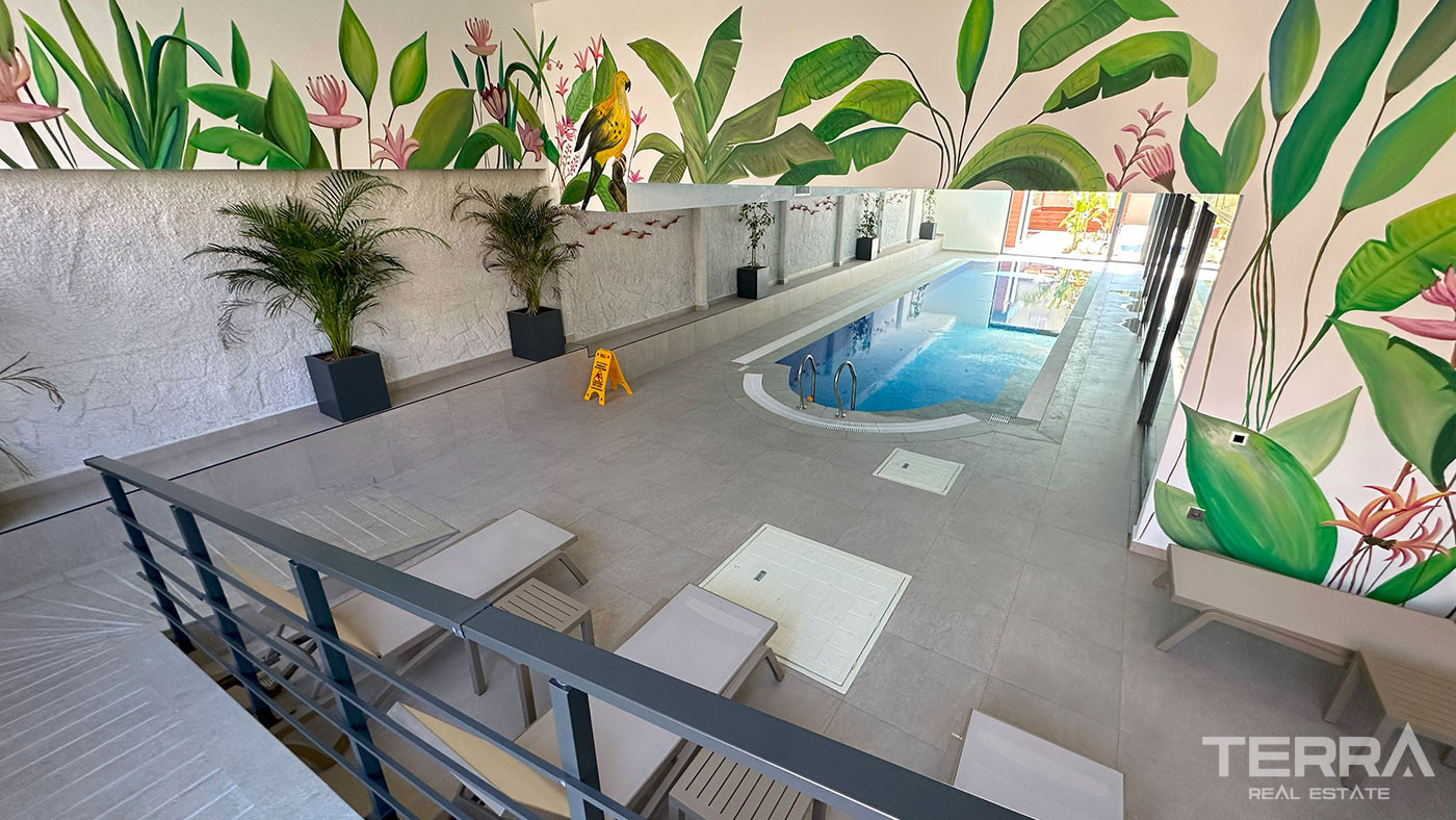 Luxury Apartments in Alanya within an Elite Complex 350 to the Beach - 100383