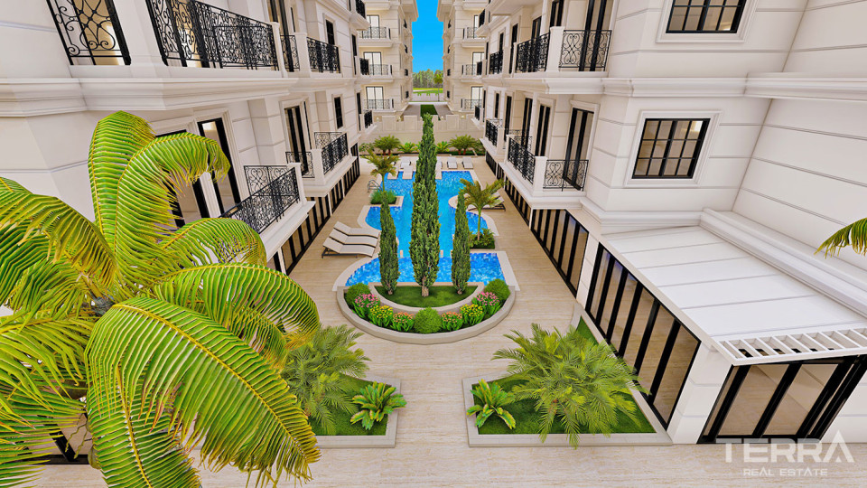 Apartments in Alanya Center Close to Cleopatra Beach and Damlataş Cave