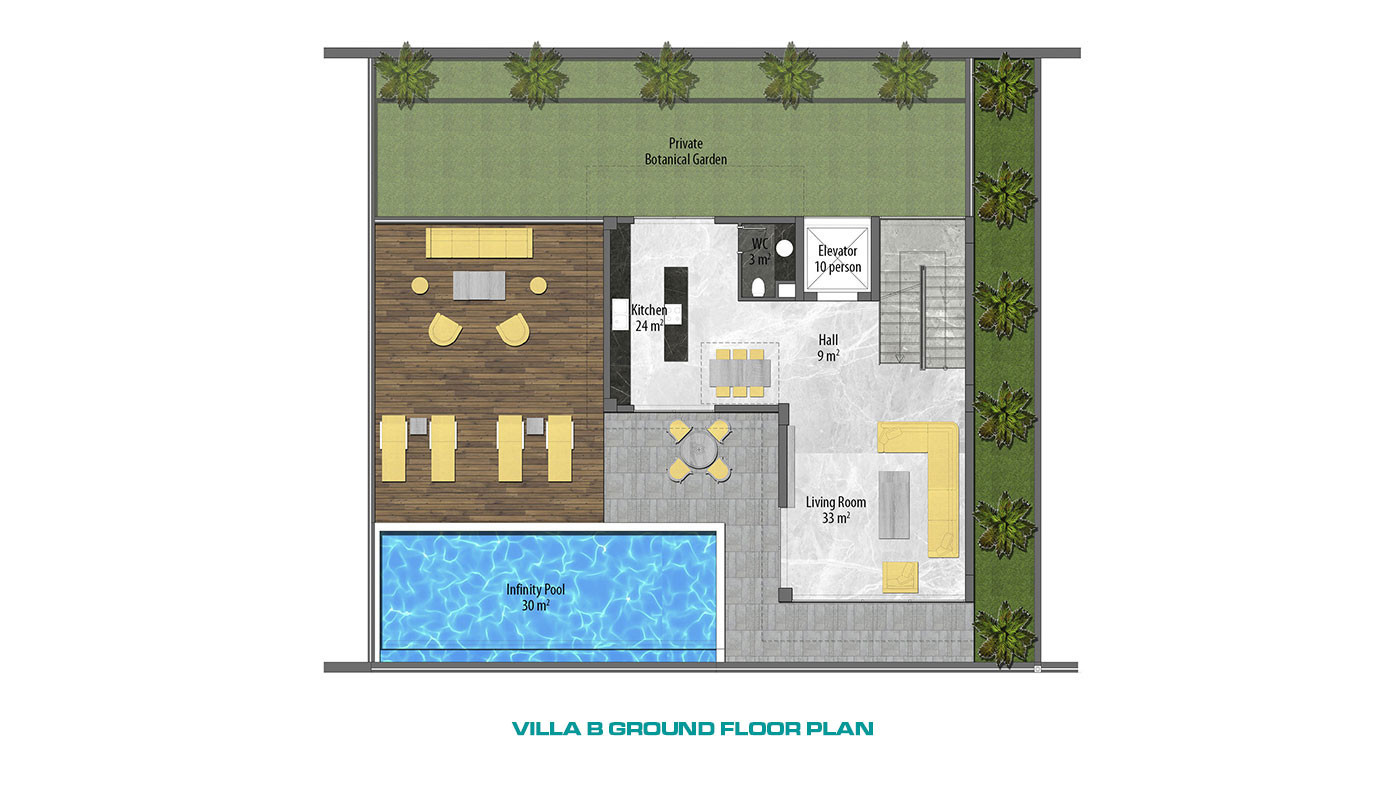 Ultra Modern Luxury Villas with a Panoramic Sea View in Alanya Tepe - 62491