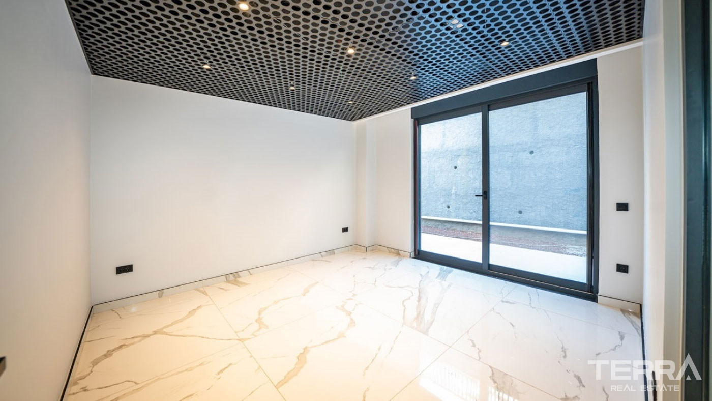 Ultra Modern Luxury Villas with a Panoramic Sea View in Alanya Tepe - 100489