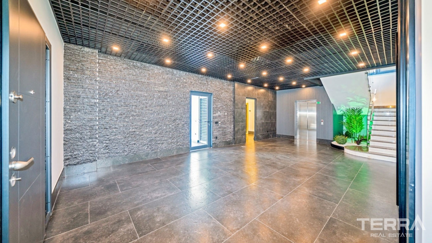 Ultra Modern Luxury Villas with a Panoramic Sea View in Alanya Tepe - 100492