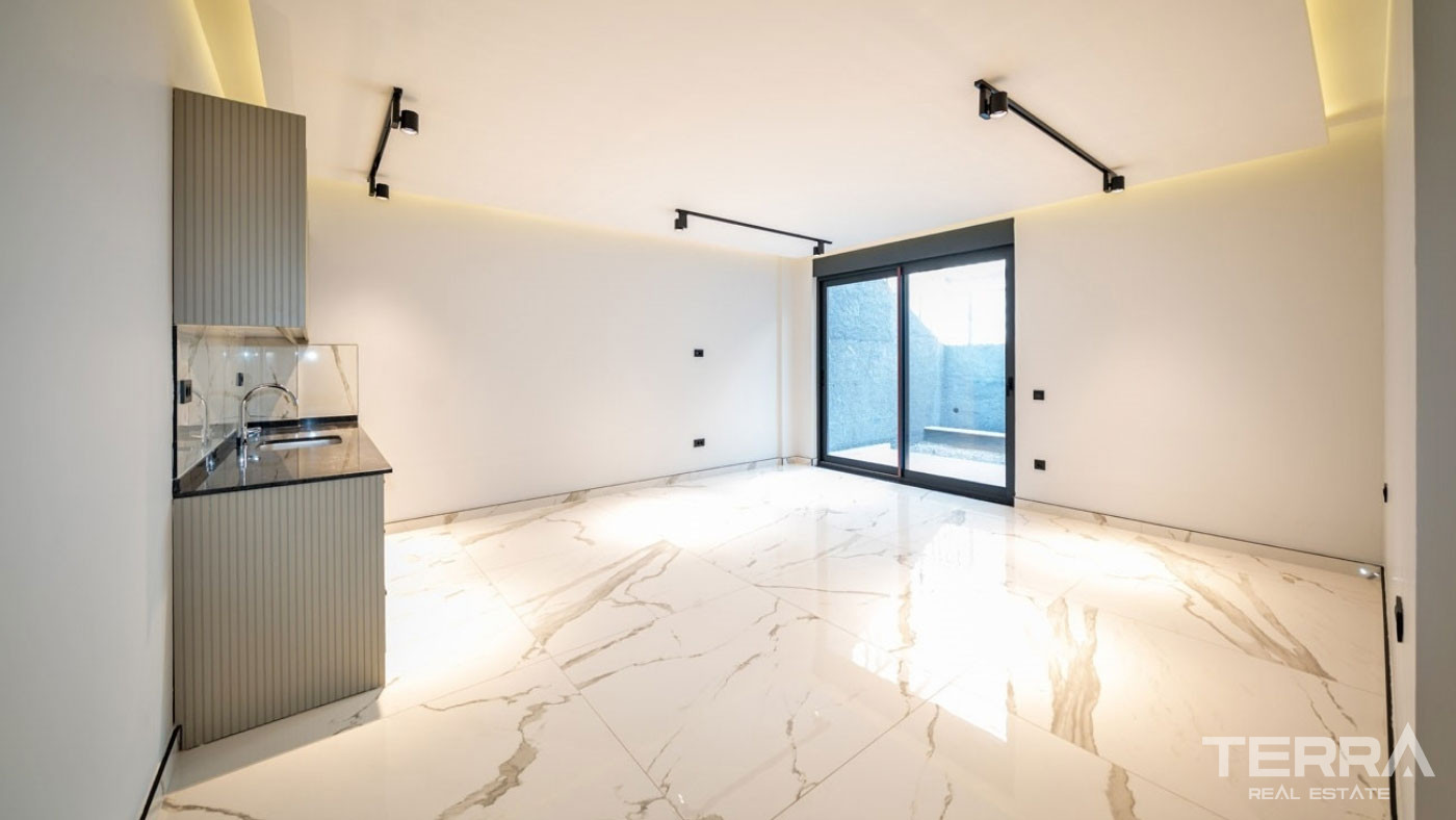Ultra Modern Luxury Villas with a Panoramic Sea View in Alanya Tepe - 100495