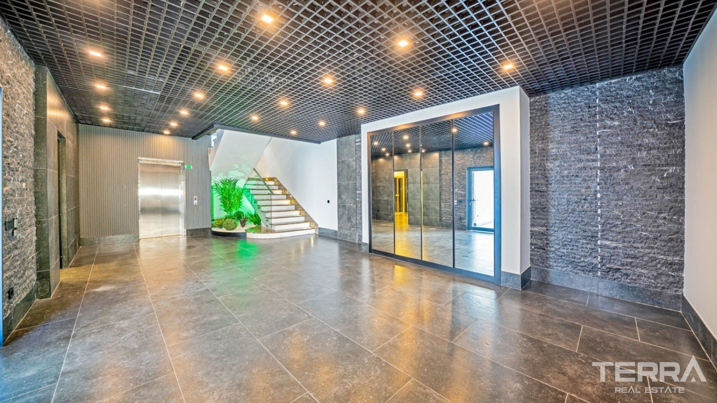 Ultra Modern Luxury Villas with a Panoramic Sea View in Alanya Tepe - 100498
